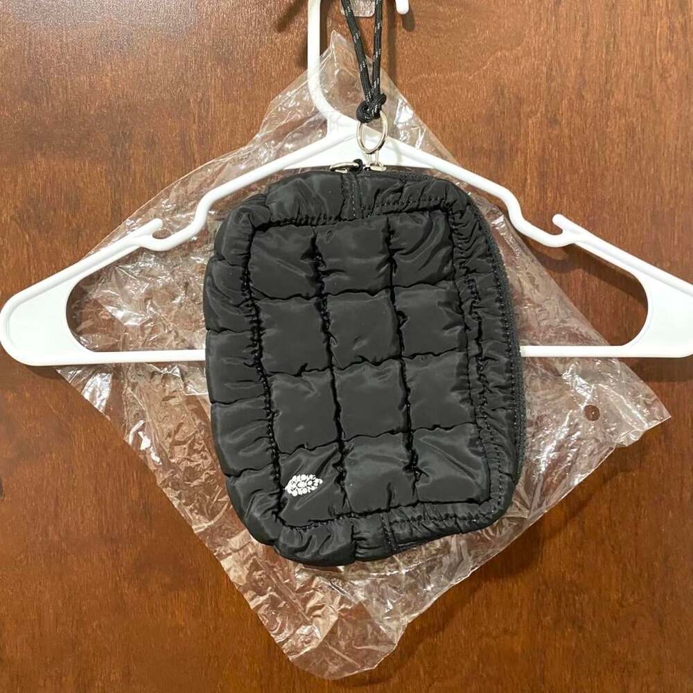 Free People Movement Black Quilted 1382